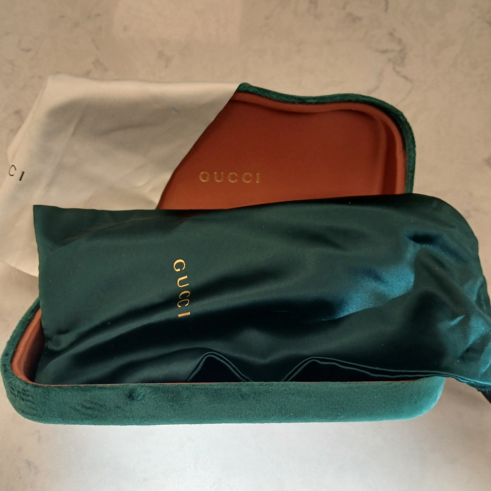 Gucci Sunglasses Green/Black Gucci Eyewear - Picture 4 of 14